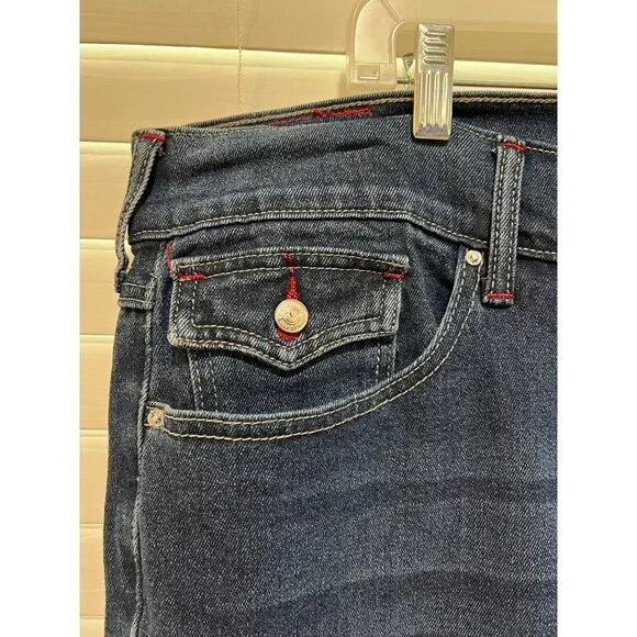 True Religion Rocco Big T Flap Relaxed‎ Skinny Jeans NWT -MSRP $199